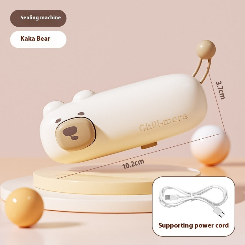 SnapSeal™ – Premium Mini USB Bag Resealer