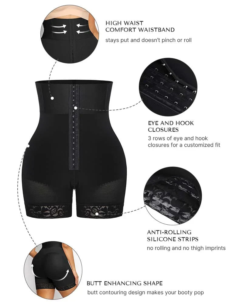 AirSlim™ - Boned Sculpt High Waist Shorts