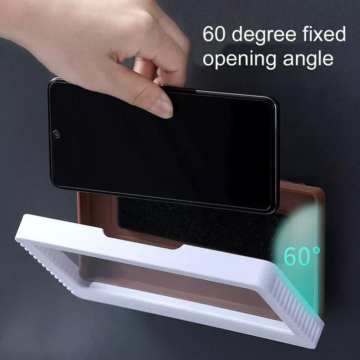 Wall-Mounted Phone Holder™ - Waterproof and Reliable sealing Protection