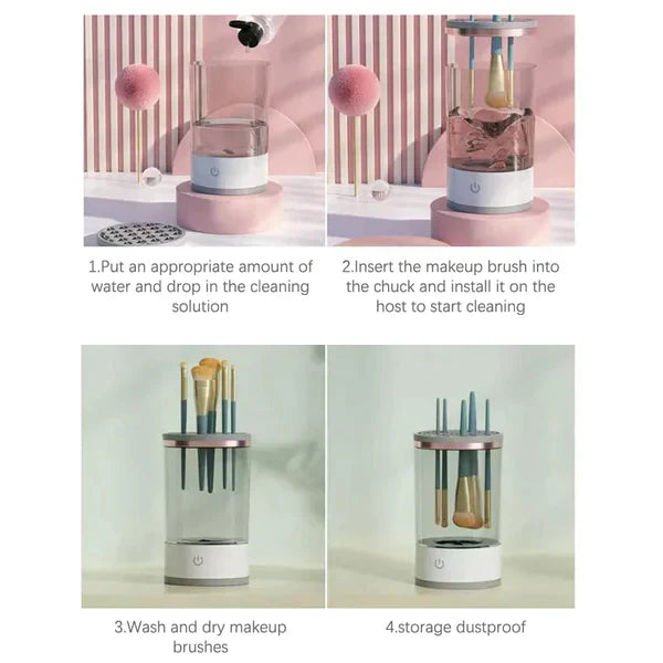 BrushBlitz™ - Makeup Brush Cleaner