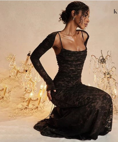 Floral Lace Dress™ - Romantic Elegance