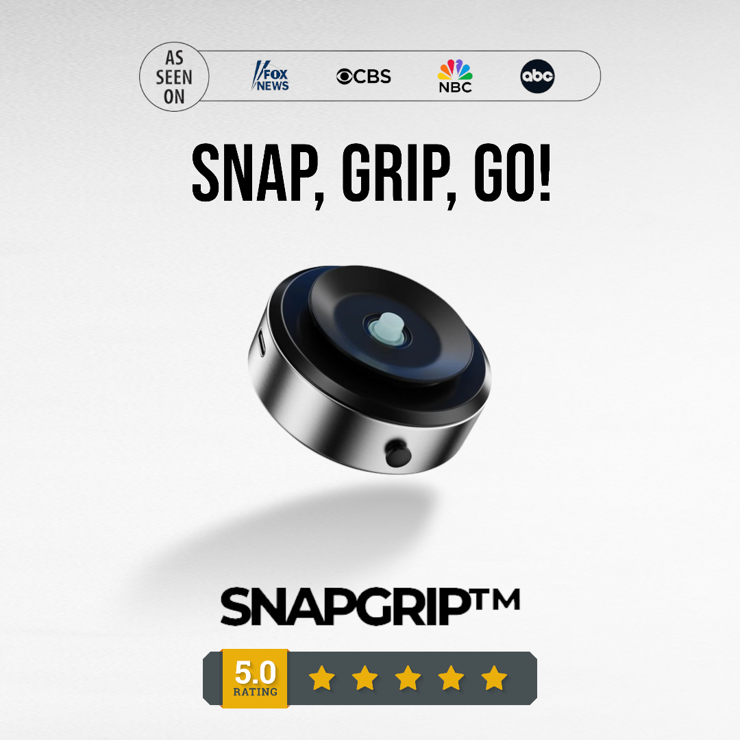 SNAPGRIP™ - THE ULTIMATE PHONE GRIPPER