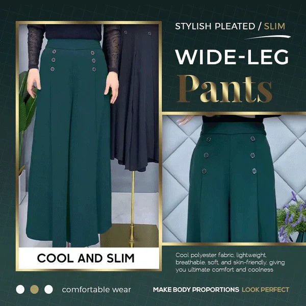 Wide Leg Pants™ - Stylish Fit & Elegant Style