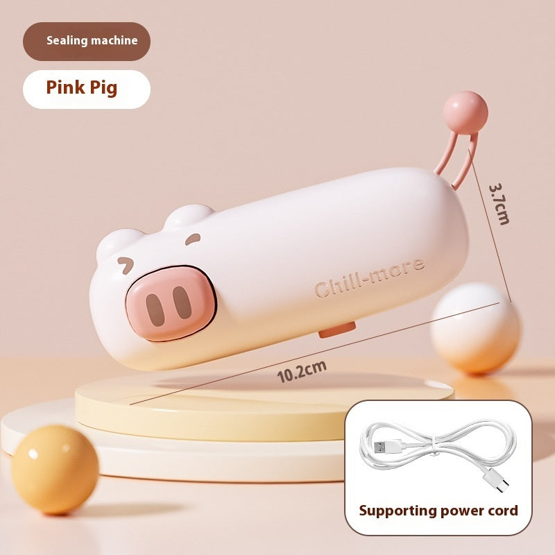 SnapSeal™ – Premium Mini USB Bag Resealer