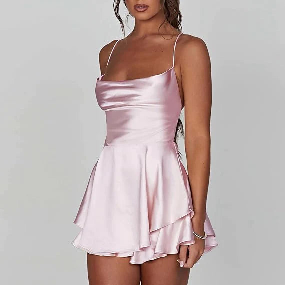 Backless Romper Dress™ -  Embrace the Spotlight with Confidence