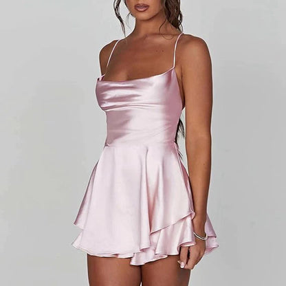 Backless Romper Dress™ -  Embrace the Spotlight with Confidence