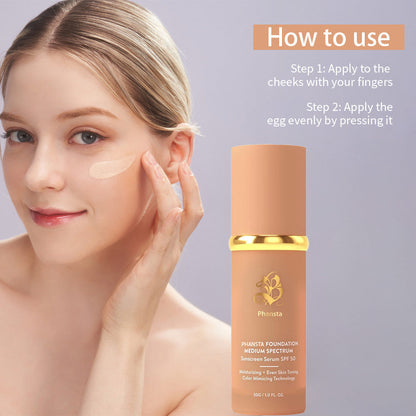 4-in-1 Color-Changing Concealer Foundation™ – Matches Every Skin Tone Instantly!